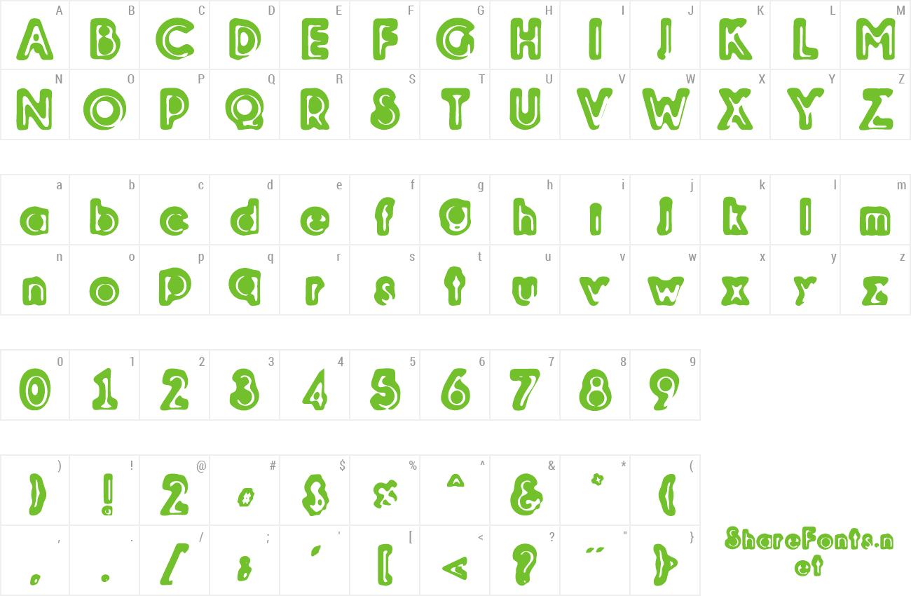 Font Woodcutter Relieve preview